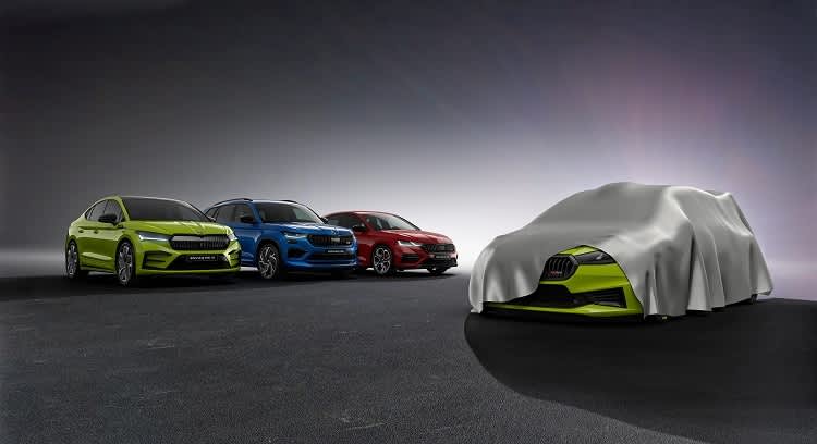 Noch verhüllt - Skoda Fabia RS Rally2