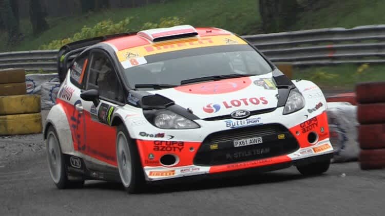 Robert Kubica siegt bnei der Monza Rally Show 2014