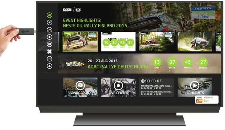 Die Webseite von wrc.com