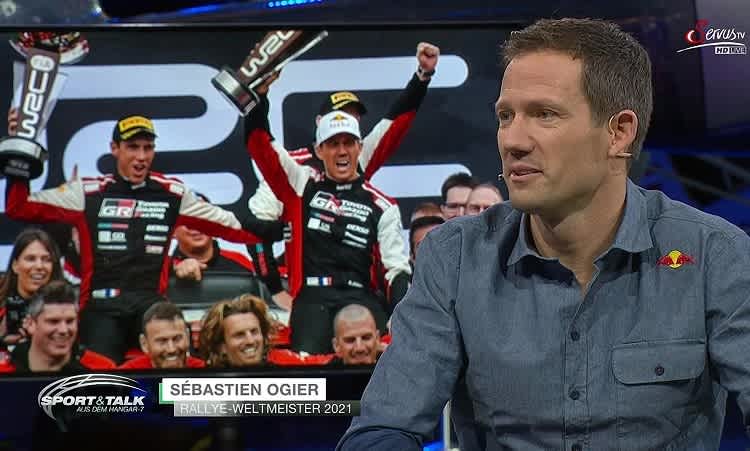 Sébastien Ogier bei ServusTV