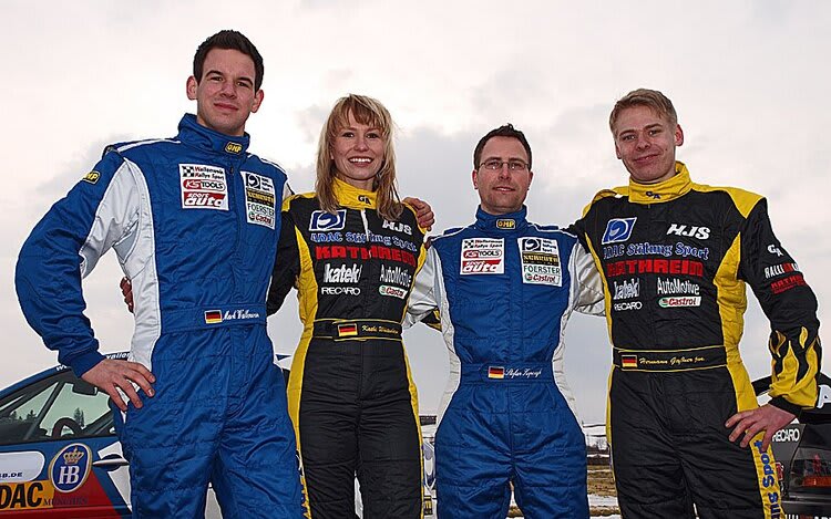 Mark Wallenwein, Kathi Wüstenhagen, Stefan Kopczyk und Hermann Ga