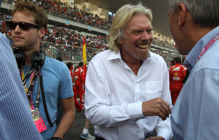 Richard Branson will nach oben