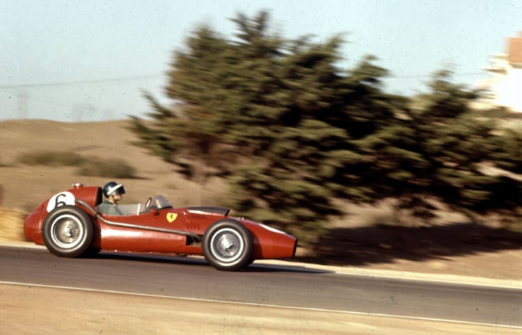 Mike Hawthorn in Marokko 1958