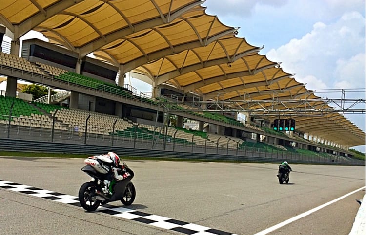 Khairuddin und Kornfeil jagten über die Strecke von Sepang