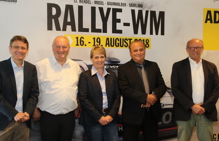 Peter Klär, Friedhelm Kissel, Jutta Kleinschmidt, Klaus Bouillon, Norbert Heintz