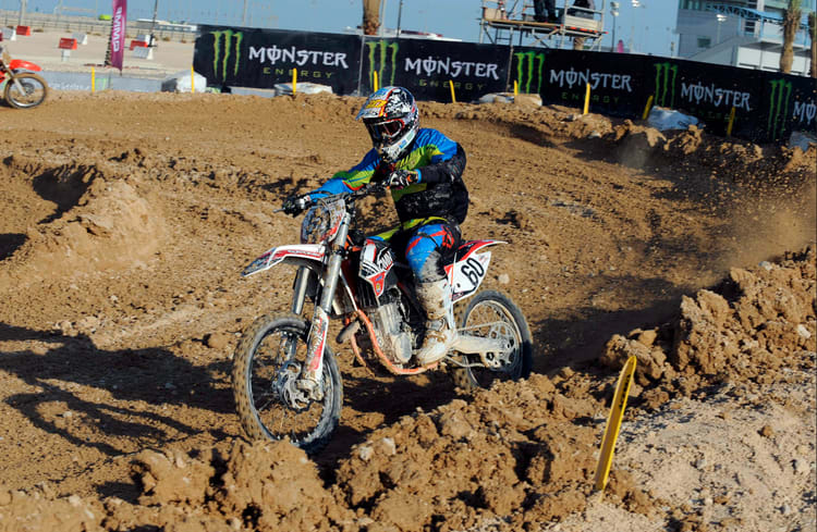 Julián Simón eroberte sogar einen Podestplatz