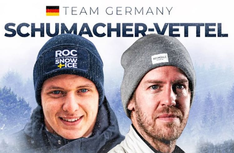 Mick Schumacher und Sebastian Vettel treten beim Race of Champions in Schweden an