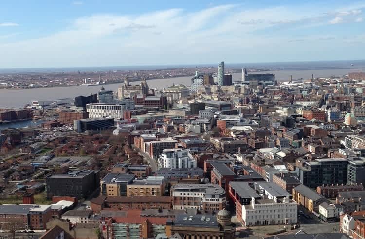 Die Rally Wales/GB wird in Liverpool gestartet