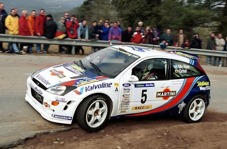 Colin McRae gewinnt knapp in Spanien