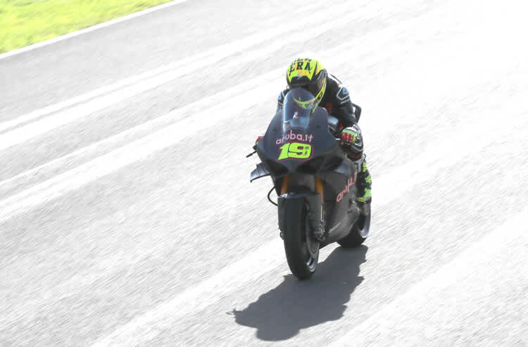 Álvaro Bautista: Die ersten Runden auf der V4-Panigale