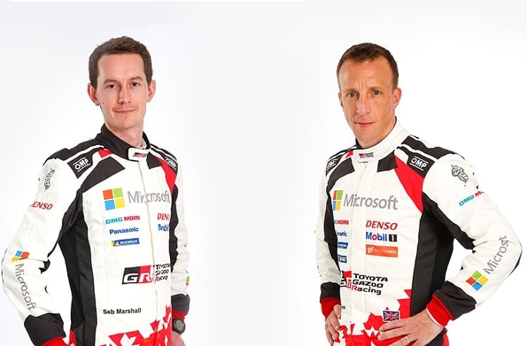 Sebastian Marschall (li.) und Kris Meeke