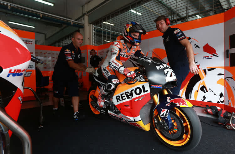Dani Pedrosa in Sepang