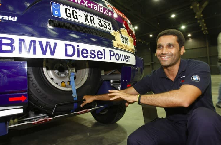 Das Lachen ist Nasser Al Attiyah heute leider vergangen 