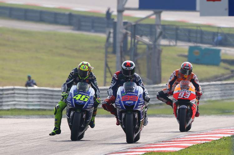WM-Kampf 2015: Wieder Rossi, Lorenzo und Márquez?