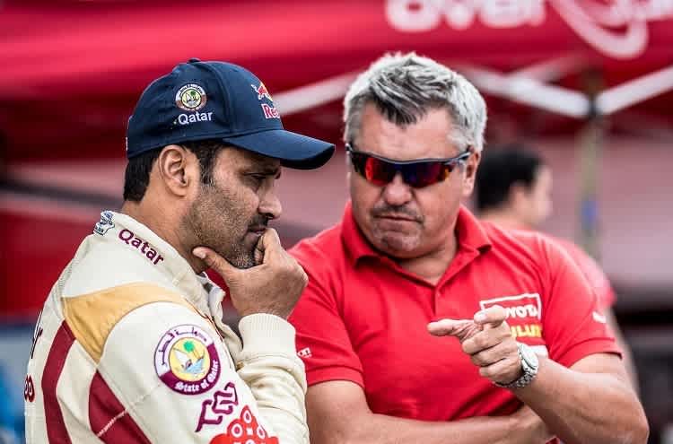 Nasser Al-Attiyah und Jean.Marc Fortin