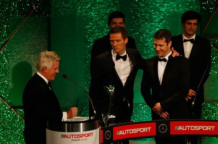 Die Rallye-Weltmeister werden von autosport ausgezeichnet