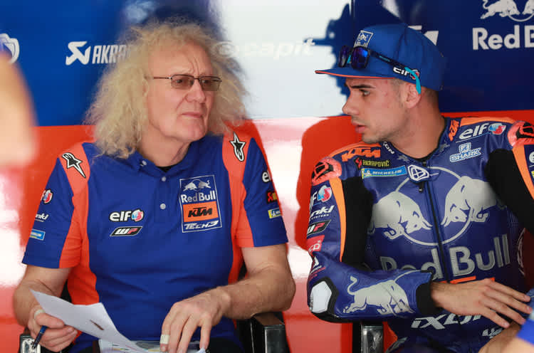 Guy Coulon mit Miguel Oliveira