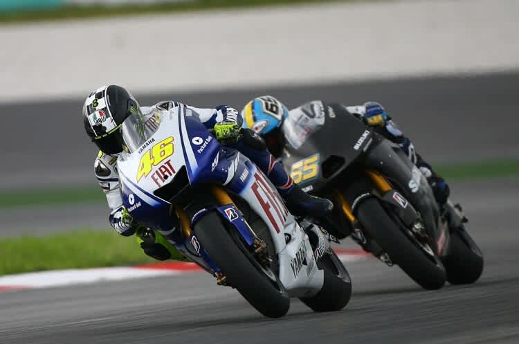 Sepang-Tests 2009: Capirossi dicht hinter Rossi