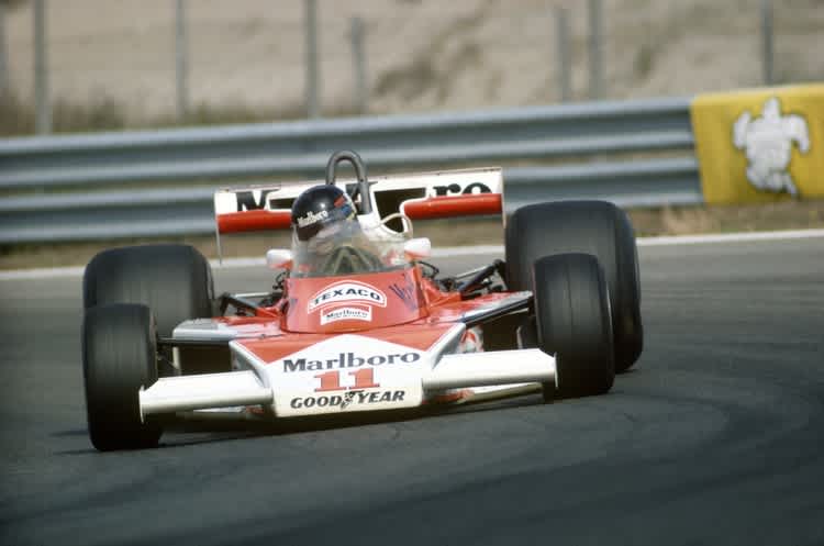 Quer ist mehr: James Hunt 1976 in Zandvoort