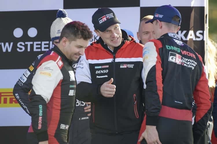 Scott Martin, Jari-Matti Lavala, Elfyn Evans