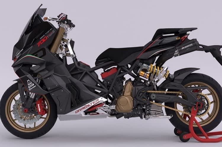 Italjet Dragster 700 Twin: Damit Sie nie zu spät zum Date erscheinen