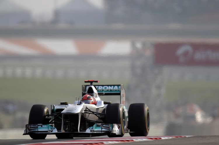 Michael Schumacher ist guter Dinge