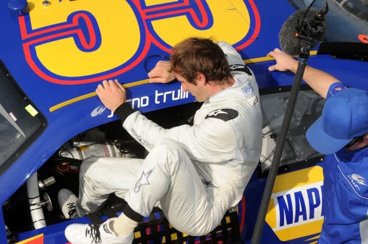 Einsteigen einmal  anders für Jarno Trulli