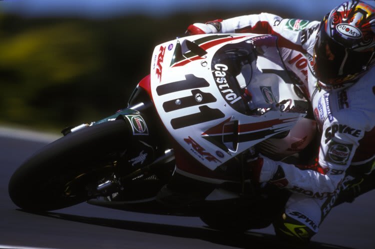 Die Castrol Honda RC45 mit der Startnummer 111 ist legendär