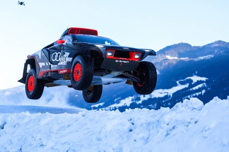 Ken Block im Audi RS e-tron