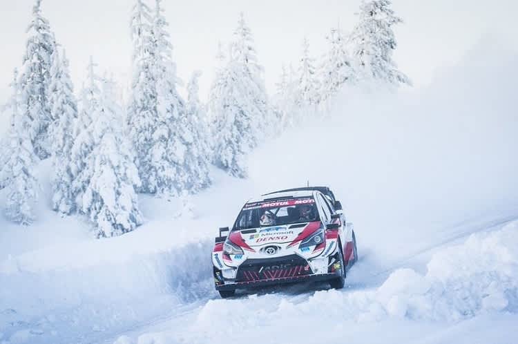 Kalle Rovanperä bei der Rallye Arctic 2020