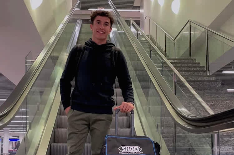 Marc Márquez bei der Anreise nach Kuala Lumpur
