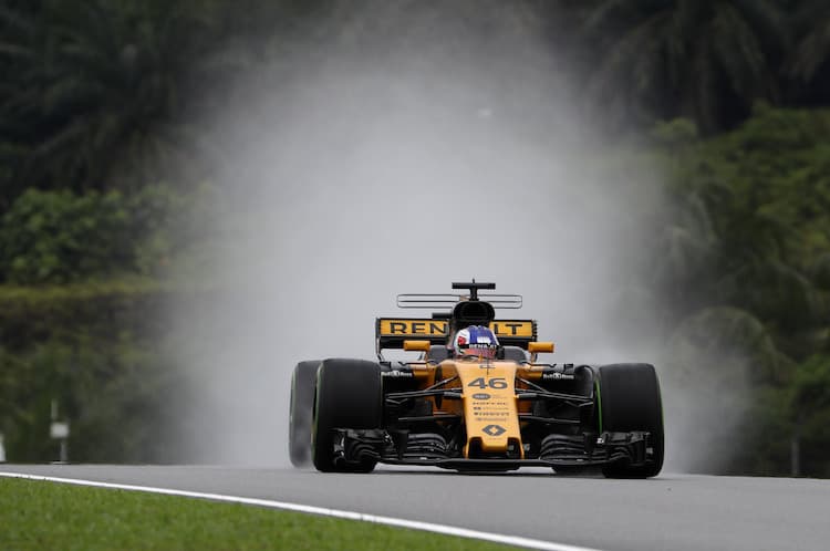 Sergey Sirotkin sammelte im Renault einige Erfahrungskilometer
