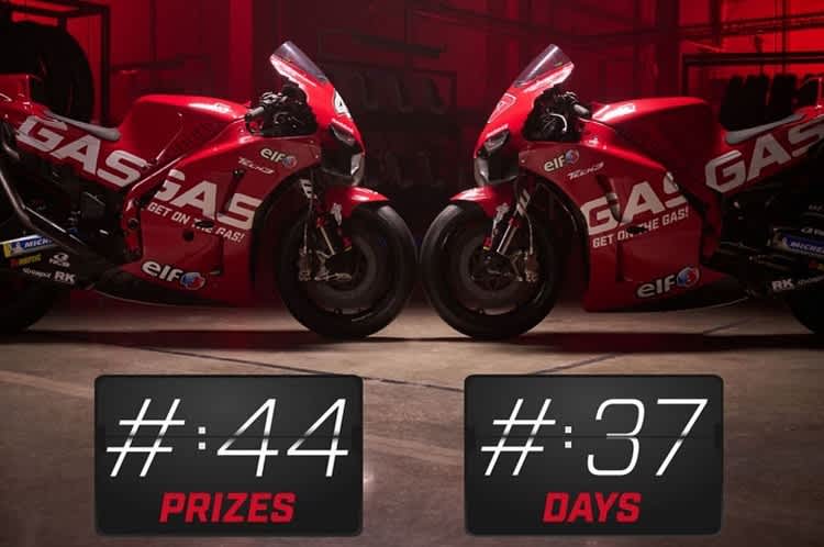 Sonderangebote von GASGAS: Finanzierung mit null Prozent, Verlosung von 44 Preisen 