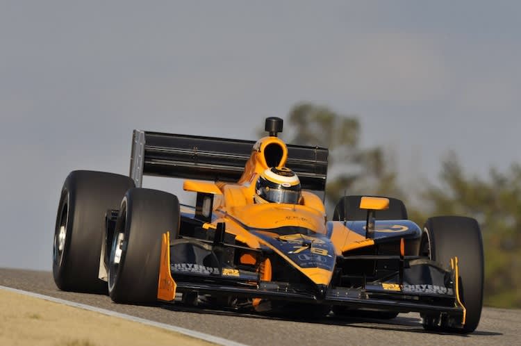 Simona de Silvestro im HVM-Dallara