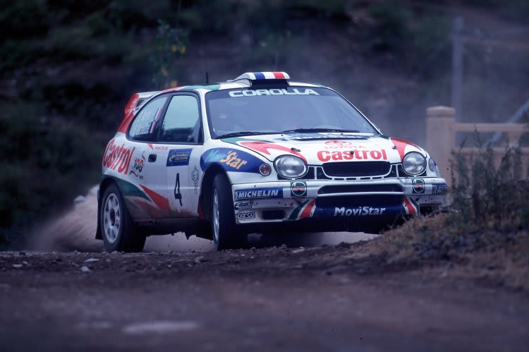 Didier Auriol bei seinem Sieg 1999 in China