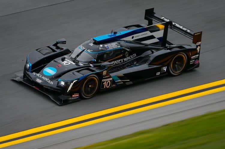 Liegt bei den 24h Daytona vorne: Der Cadillac DPi von Wayne Taylor Racing