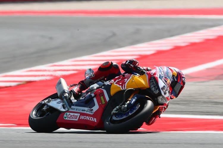 Stefan Bradl wurde nie eins mit der Honda CBR100RR