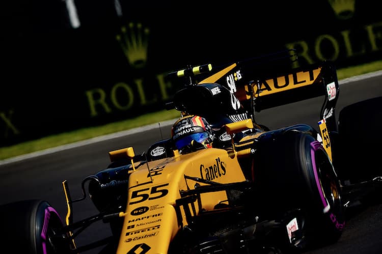 Carlos Sainz begeistert seinen neuen Chef Cyril Abiteboul