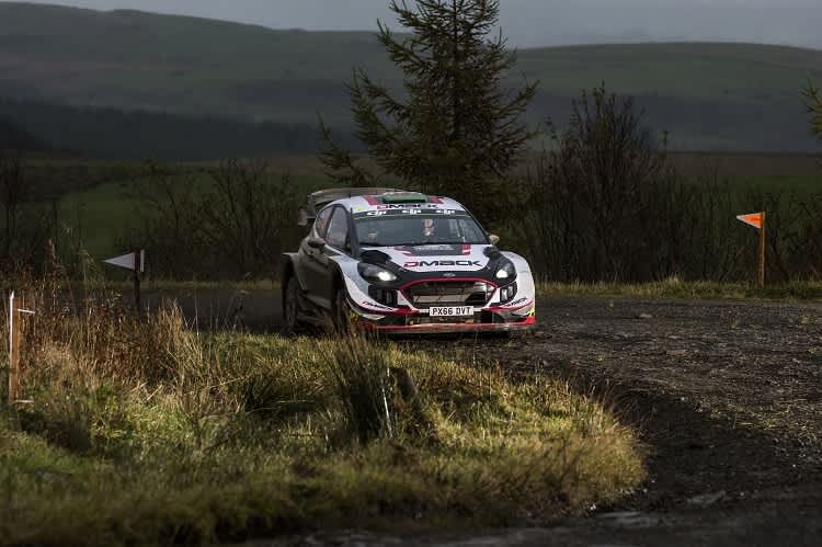 Elfyn Evans auf dem Weg zum ersten Sieg