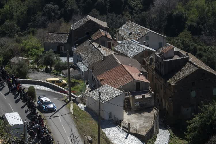 Elfyn Evans wurde am Tagessieg gehindert