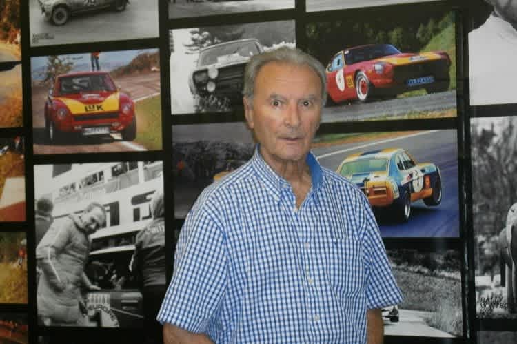 Klaus Fritzinger in seiner «Hall of Fame»