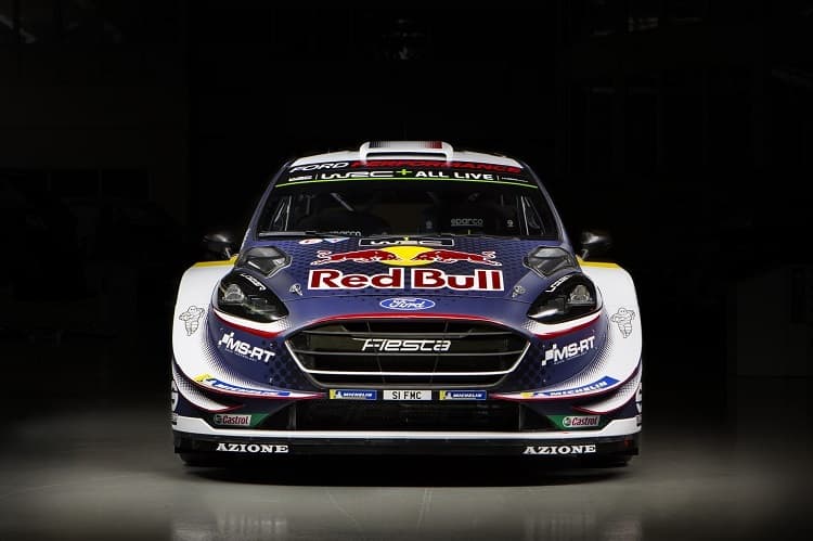 Front des Ford Fiesta WRC
