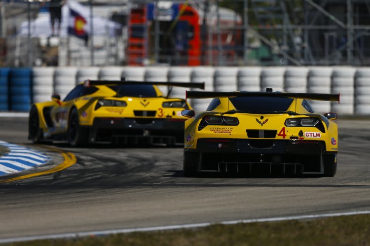 Die beiden Corvette C7.R