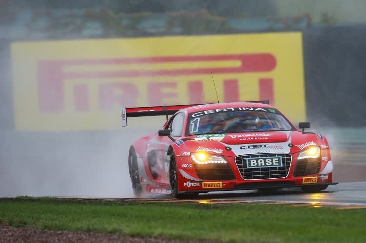 Schnellster Wagen auf dem Sachsenring: Der Audi R8 LMS ultra von Wackerbauer/van der Linde