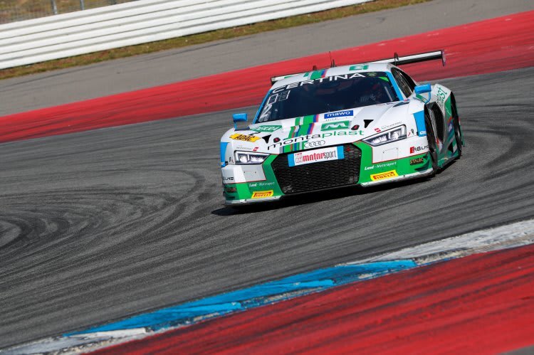 Der Audi R8 LMS von Jeffrey Schmidt/Christopher Haase