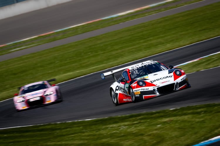 Sieger am Lausitzring: Der Porsche 911 GT3 R von Robert Renauer/Sven Müller