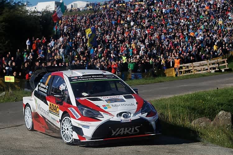 Juho Hänninen auf P4 im besten Toyota Yaris WRC