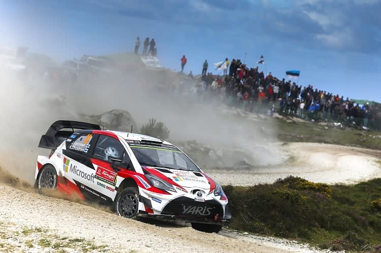 Juho Hänninen auf P7 bester Toyota-Pilot