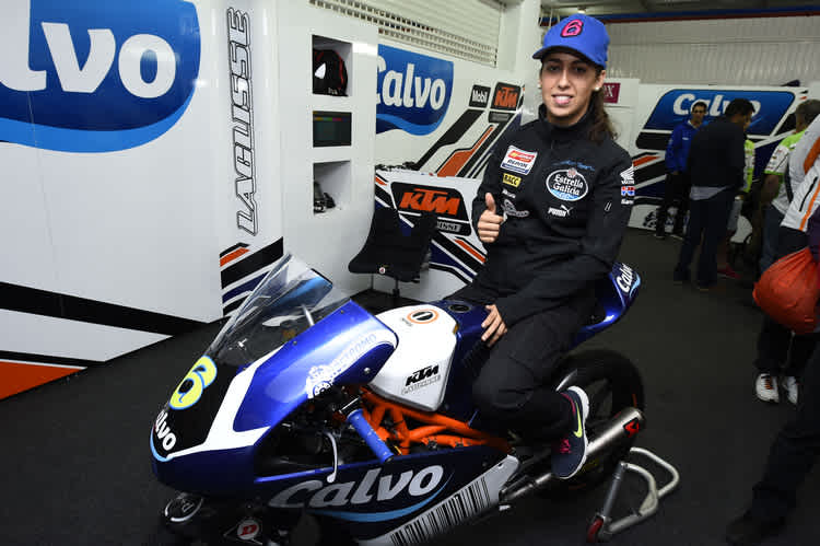 Maria Herrera in der Calvo-Box