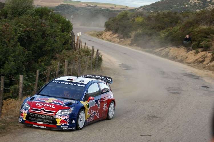 Sébastien Loeb gewann 2009 den letzten WM-Lauf auf Korsika